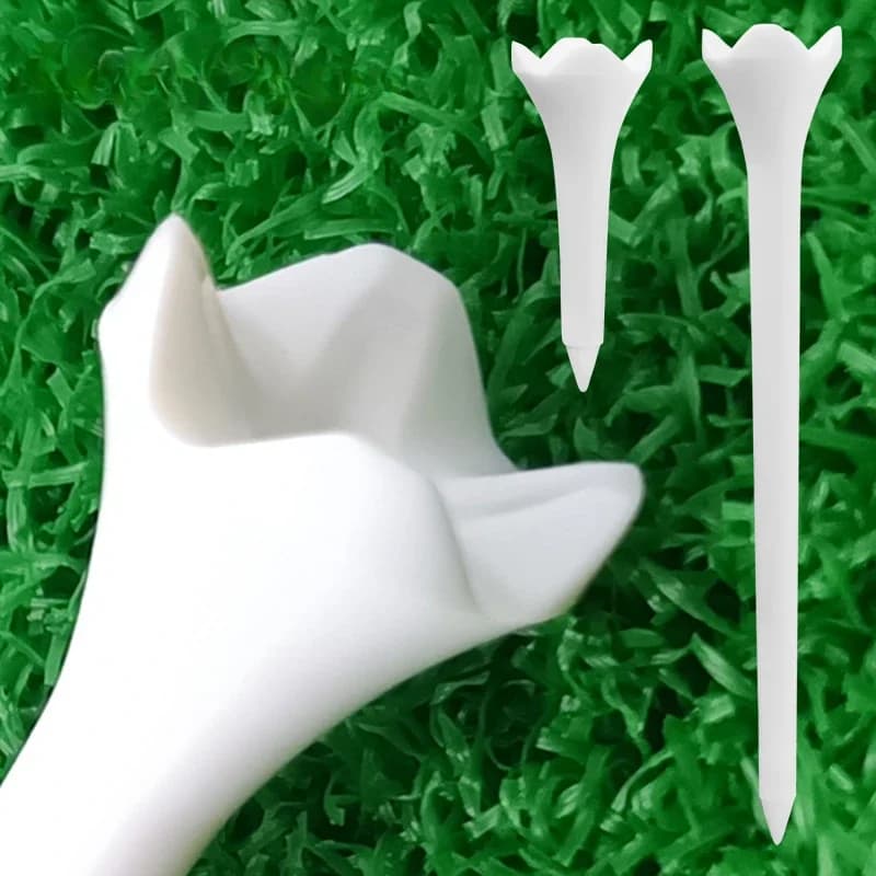10 pezzi di attacchi da Golf borchie a sfera in plastica quattro angoli 83/70mm forniture da Golf a resistenza Zero