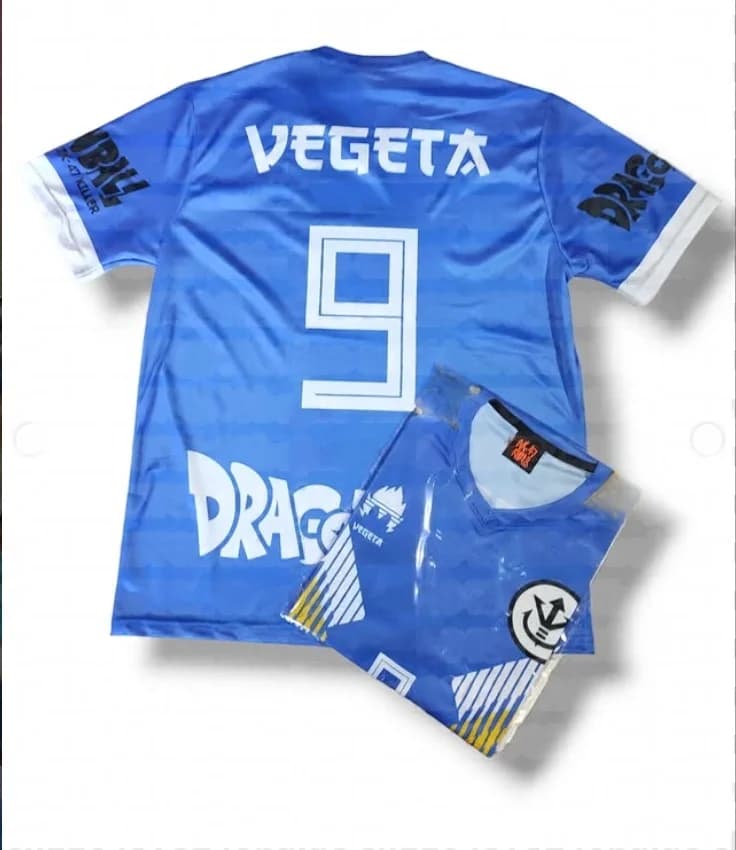 Maglietta Estiva 2026 Dragon Ball Vegeta 'Saiya Prince 9' con Stampa 3D, Traspirante e ad Asciugatura Rapida, per Uomo e Donna, Top per Genitori