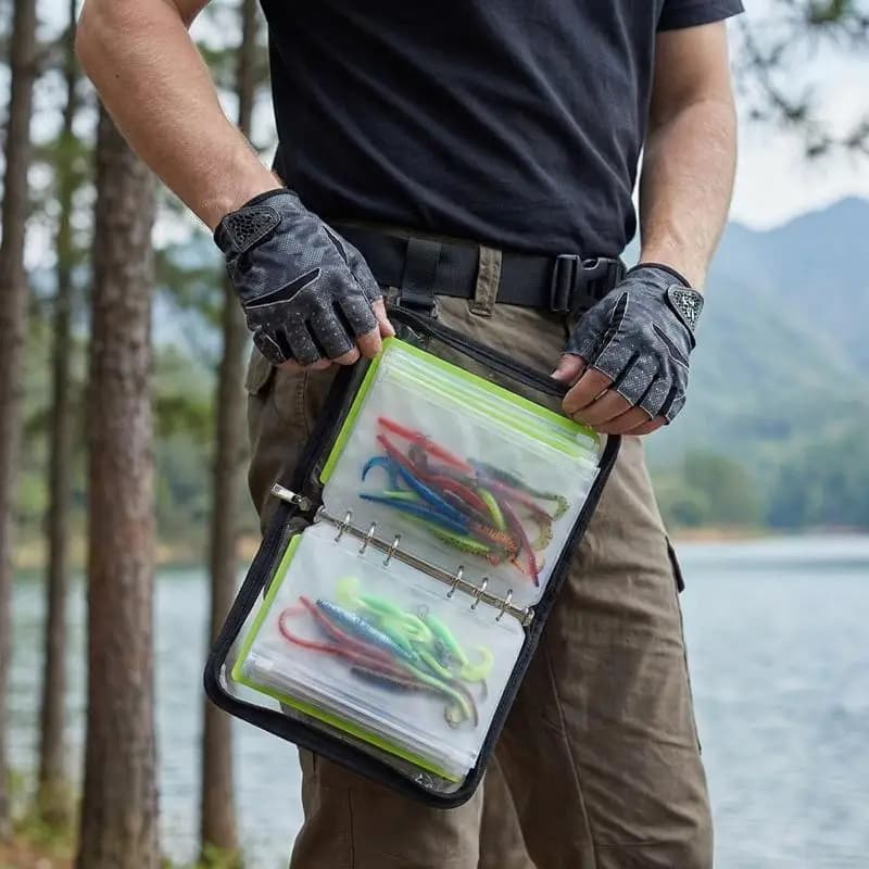 Waterproof Fishing Bag with Split Parts, Container Efficiency for Open Fishing Accessories