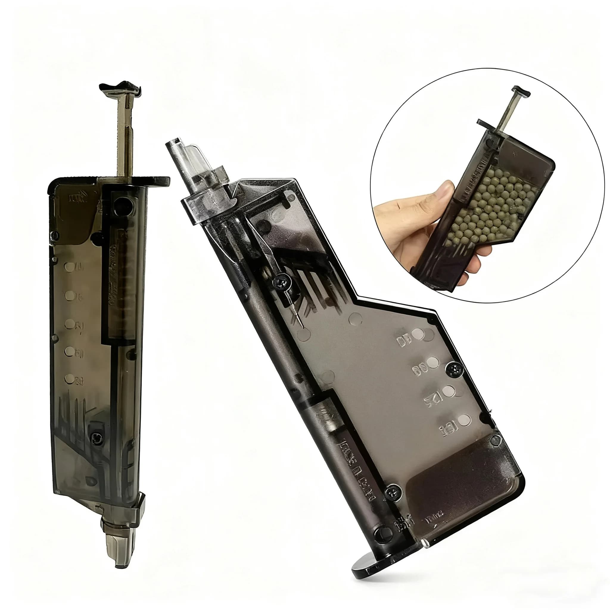 Quick Charger for 6mm Plastic BB Pallini for Airsoft 2025, 220/100 Hips, for War Games, Tactical Combat, Paintball, Open Hunting Accessories