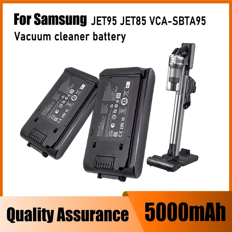 For Samsung vacuum cleaner battery replacement VCA-SBT95 JET95 JET85 VS20A95823W, 25.2V 5000mAh
