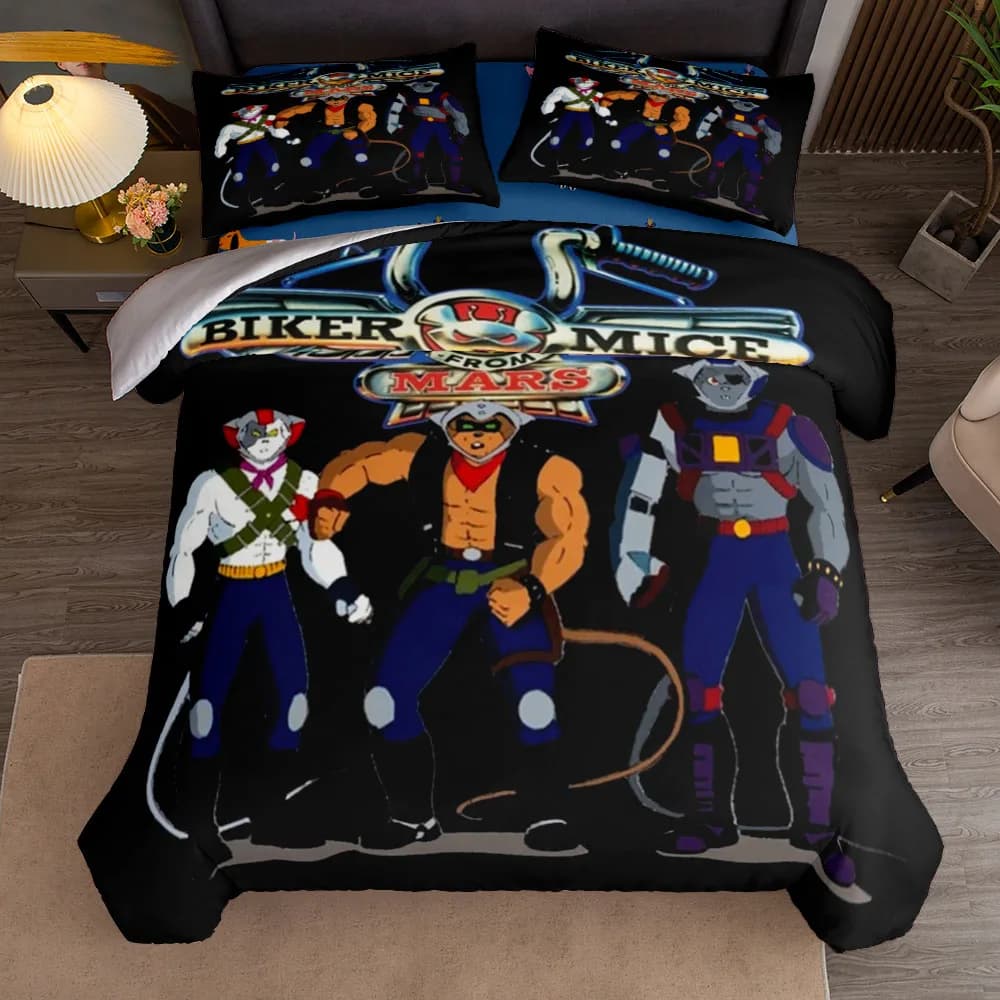 set biancheria da letto per bambini con topi da motociclista senza lenzuolo set biancheria da letto king size matrimoniale singolo
