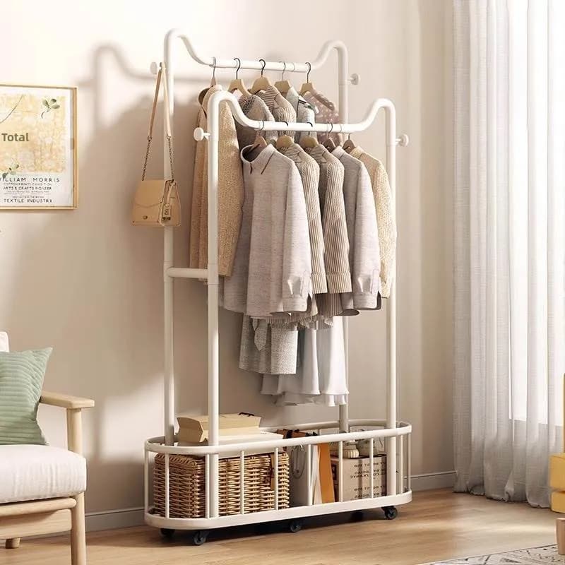 Self-supporting portable clothes hanger Drng Ra Simple hangers for interior Wall mounted hangers for bedroom
