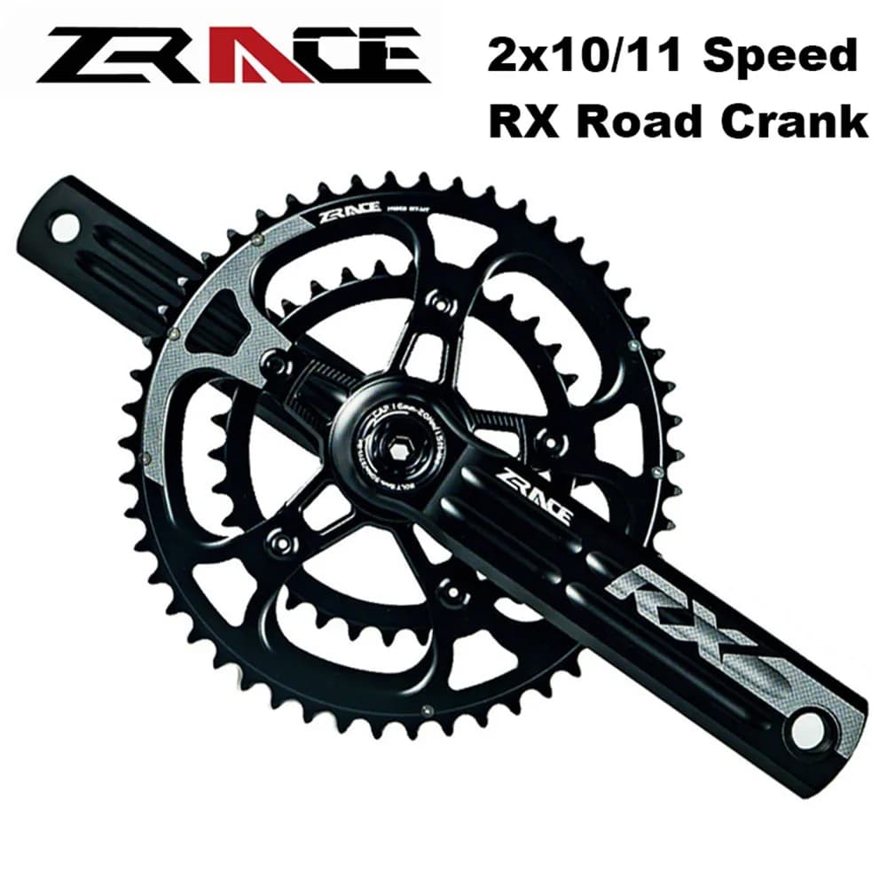 Guarnitura per bicicletta da strada RX 2x1 0/11/12S 50/34T 52/36T 53/39T DUB BB29 movimento centrale CNC cavo a 3 fori adatto per sport ciclistici