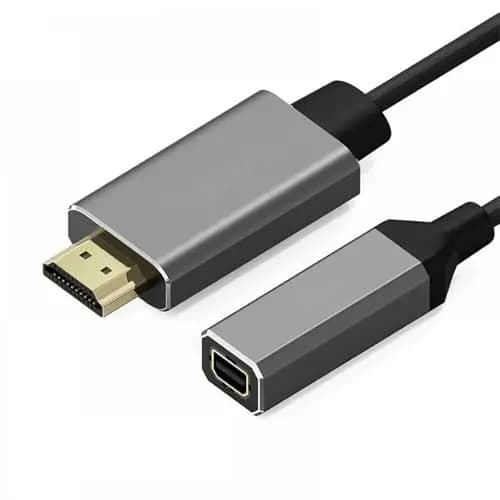 HDMI To Mini for DP Converter Adapter Cable 4K X 2K HDMI Male to Mini for DP Female Video Cable