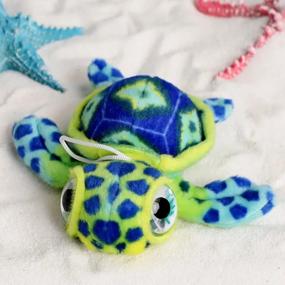 Tartaruga Marina, Animali Marini, Tartaruga Marina Peluche, Imbottitura in Cotone PP, Simulazione Cartone Animato, Regali di San Valentino
