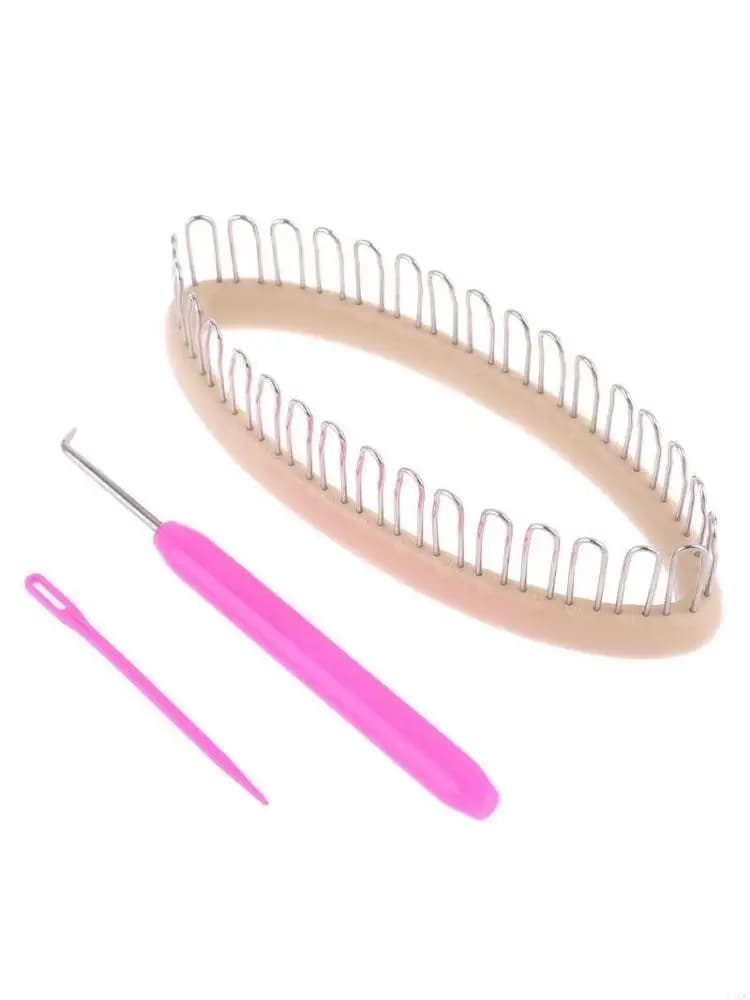 Multi-functional Sock Loom Oval Sock Loom Handmade Sock Weaving Model Tools for Knitting Lover DIY Crocheting Craft Y4QC