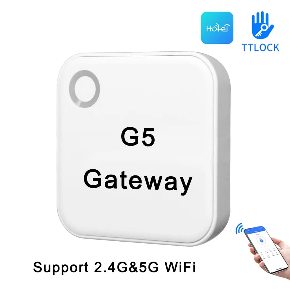 Gateway WiFi G5 TTLock APP Wireless 2.4G 5G per Controllo Remoto Serratura Intelligente