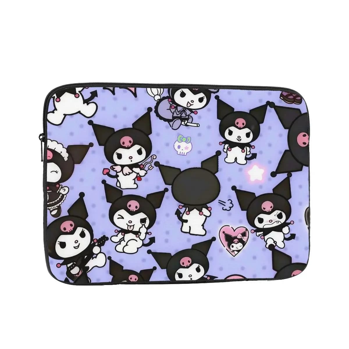Borsa per Laptop con Simpatico Disegno Cartoon, Custodia Antiurto per Notebook da 12, 13, 15, 17 Pollici, per Macbook Air Pro Kuromi
