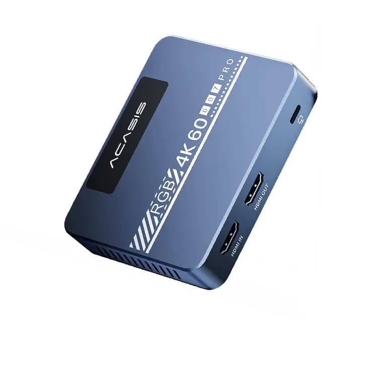 Personalizzazione Scheda di acquisizione audio video USB 3.0 4K HD per streaming di giochi Registrazione video con trasmissione in diretta, supporto PS4 Xbox