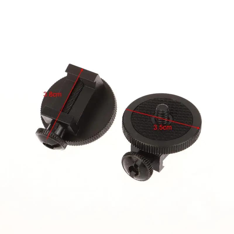 NUOVO Supporto Tattico Picatinny per Fotocamera con Binario Laterale da 21mm a 25mm, Adattatore con Vite da 1/4 di Pollice per Fotocamera Sportiva, Accessorio per Caccia