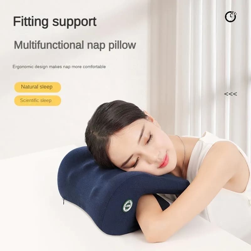 Poggiatesta per Sedia da Ufficio Ergonomico in Memory Foam, Cuscino per Dormire, Supporto per Collo e Schiena, Cuscino per Sedia da Gaming, Cuscini per Pisolino