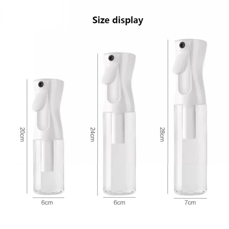 200/300/500ml High Pressure Spray Bottles Reusable Bottles Continuous fog sprayer Automatic water sprayer for salon barber