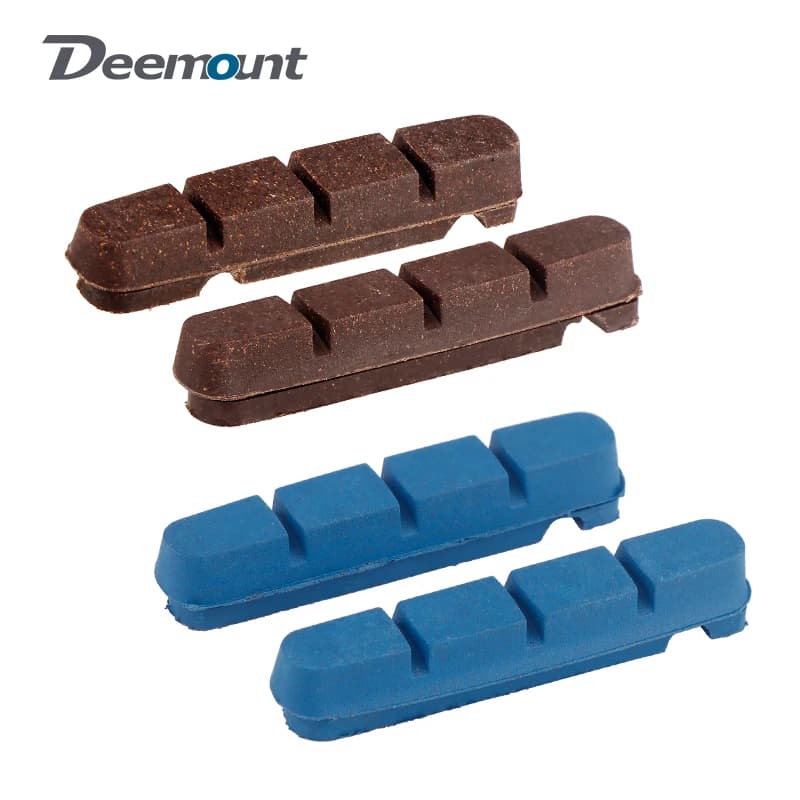 Pastiglie freno per cerchioni in carbonio Deemount Inserti freno per pinza per bici da strada composti in sughero per ruote in carbonio Indossare cerchi bassi Uso per tutte le stagioni