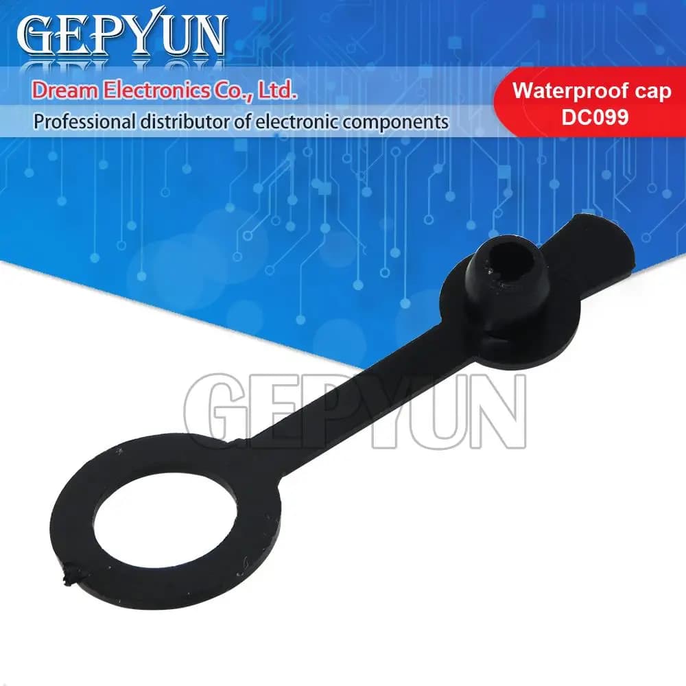 10pce Waterproof DC099 5.5mm x 2.1mm Power Jack Cc Female 11MM 5.5*2.1 5.5*2.5MM Waterproof