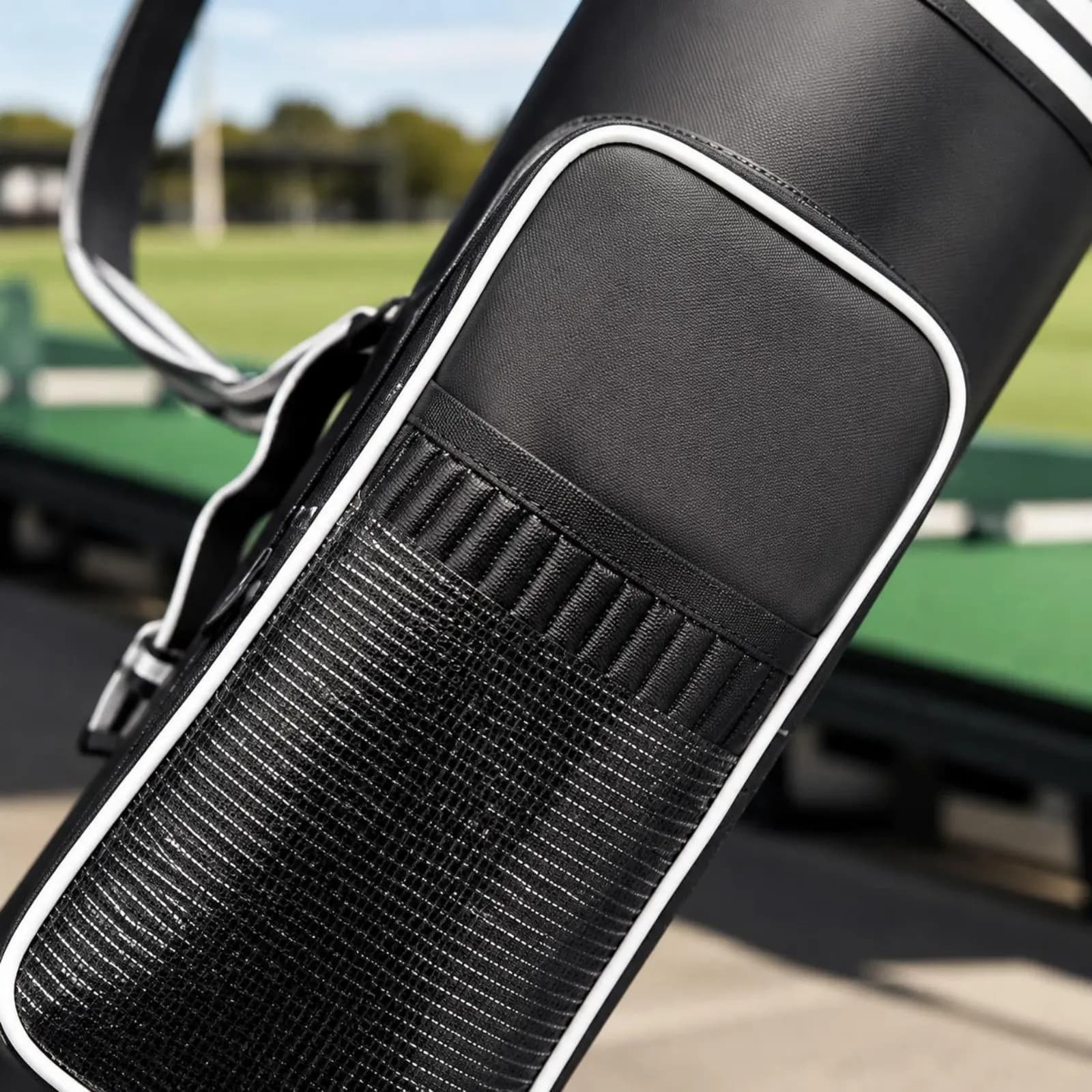 Golf Club Carry Bag Pockets Portable Golf Carry Bag Sports Storage Foldable Water Resistant for Travel