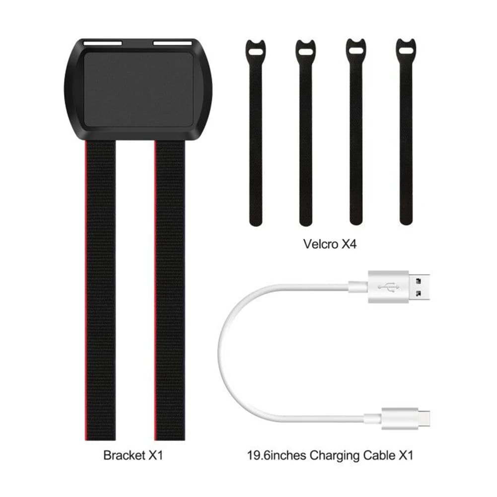 AU47-VR Power Bank Fixing Bracket Battery Strap for Oculus Quest 2 Adjustable Head Strap Battery Fixed Holder VR Accessories