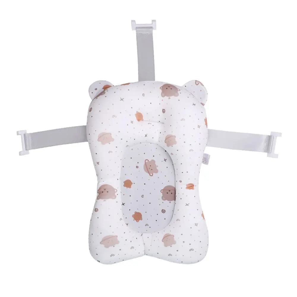Safety For Toddle Security Anti-Slip Rabbit Baby Bath Cushion Infant Bathtub Pad Shower Support Mat Newborn Bath Seat