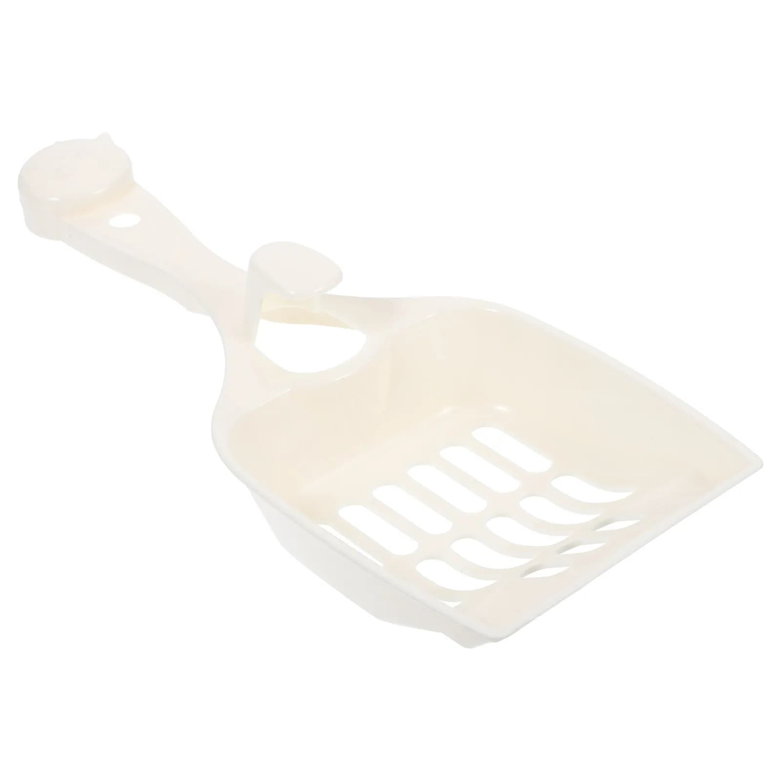 Paletta per Lettiera in Plastica per Gatti e Cani, Robusta e Forata, Rimuovi Rifiuti per Animali Domestici, Facile da Pulire, Comoda Paletta per Lettiera per Gatti