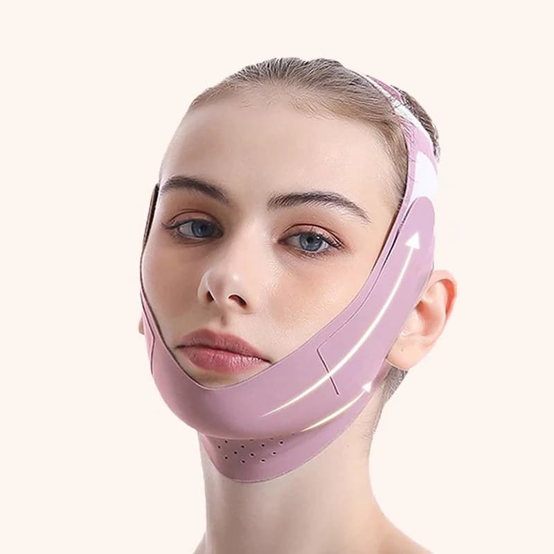 New reusable face slimming bandage V line bandage women chin cheek lift belt facial massage strap face skin care beauty tools