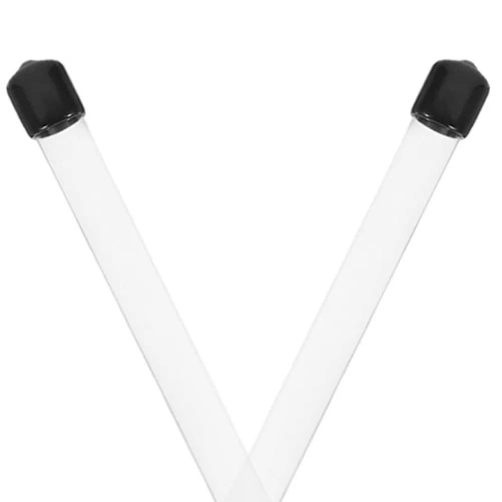 10 tubi in plastica rigida trasparente per bastoncini di incenso, tubi lunghi 230 mm, diametro 12 mm, contenitori rotondi per progetti fai da te