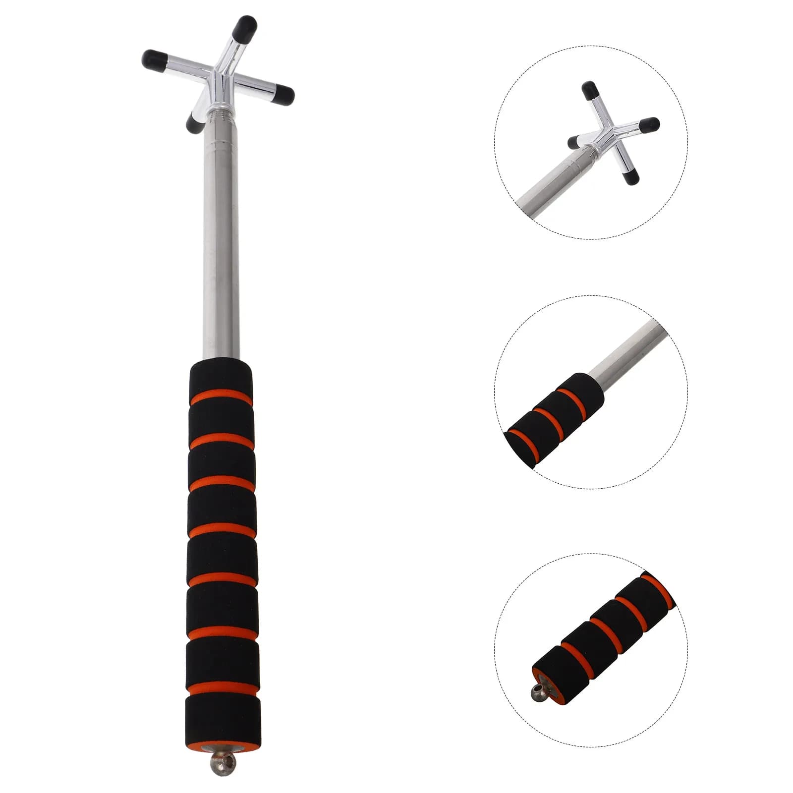 Supporto Telescopico Portatile per Stecca da Biliardo, Lunghezza Regolabile, Supporto Stabile, Testa Rimovibile, Strumento per Snooker