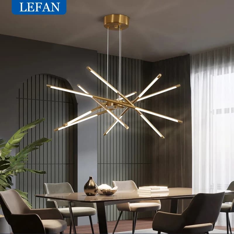 Lampada a sospensione moderna a soffitto a LED per soggiorno, sala da pranzo, camera da letto, cucina, casa, lampadari a sospensione a distanza, apparecchio di illuminazione per interni