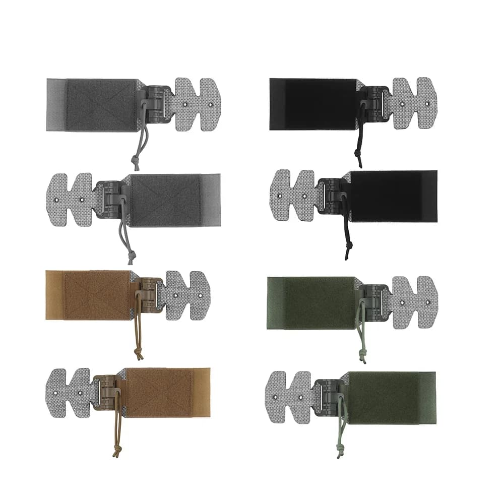 Una coppia (due pezzi) Kit stile 3Ac Fibbia a sgancio rapido per parete laterale per gilet tattico FCPC V5 Fascia da smoking Importata Tegris