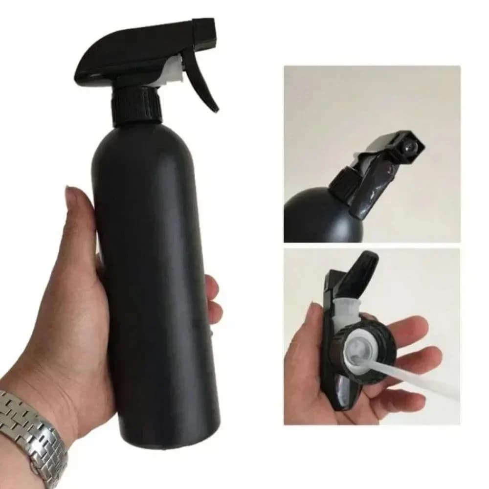 500ML Parrucchiere Nebbia Spray Bottiglia Bottiglie riutilizzabili Dispenser di disinfettante per alcol Atomizzatore vuoto Salon Barbiere Spruzzatore d'acqua
