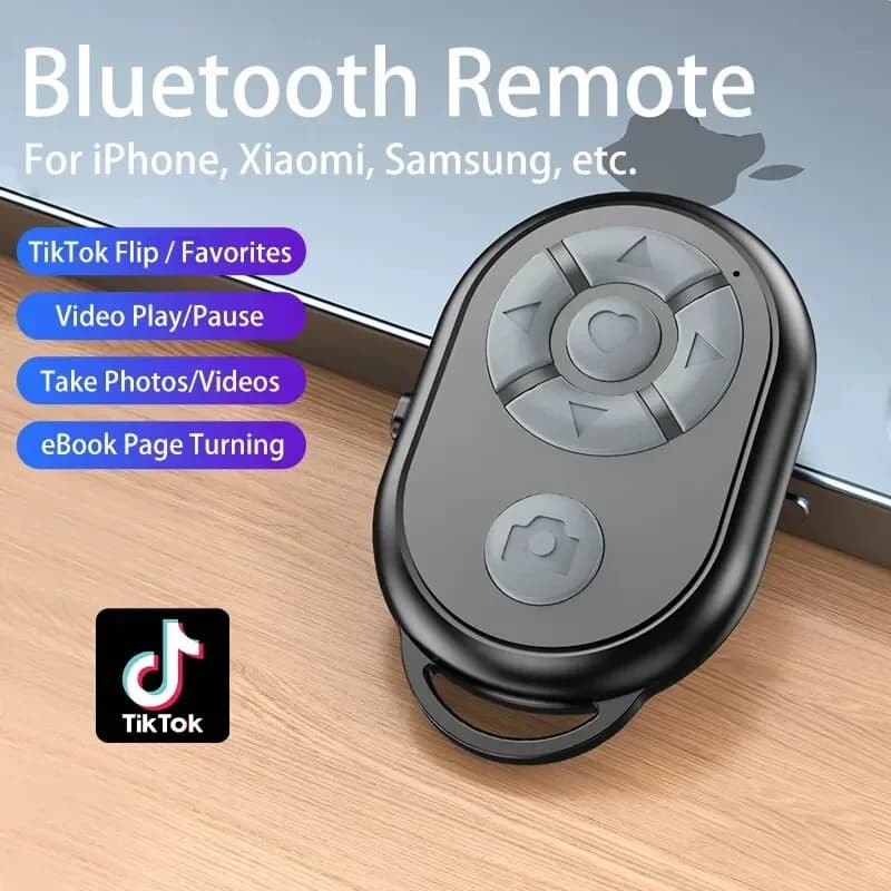 Bluetooth remote control for iPhone Xiaomi Phone IOS Android Remote Control Universal Bluetooth Controller for Camera and Selfie Stick