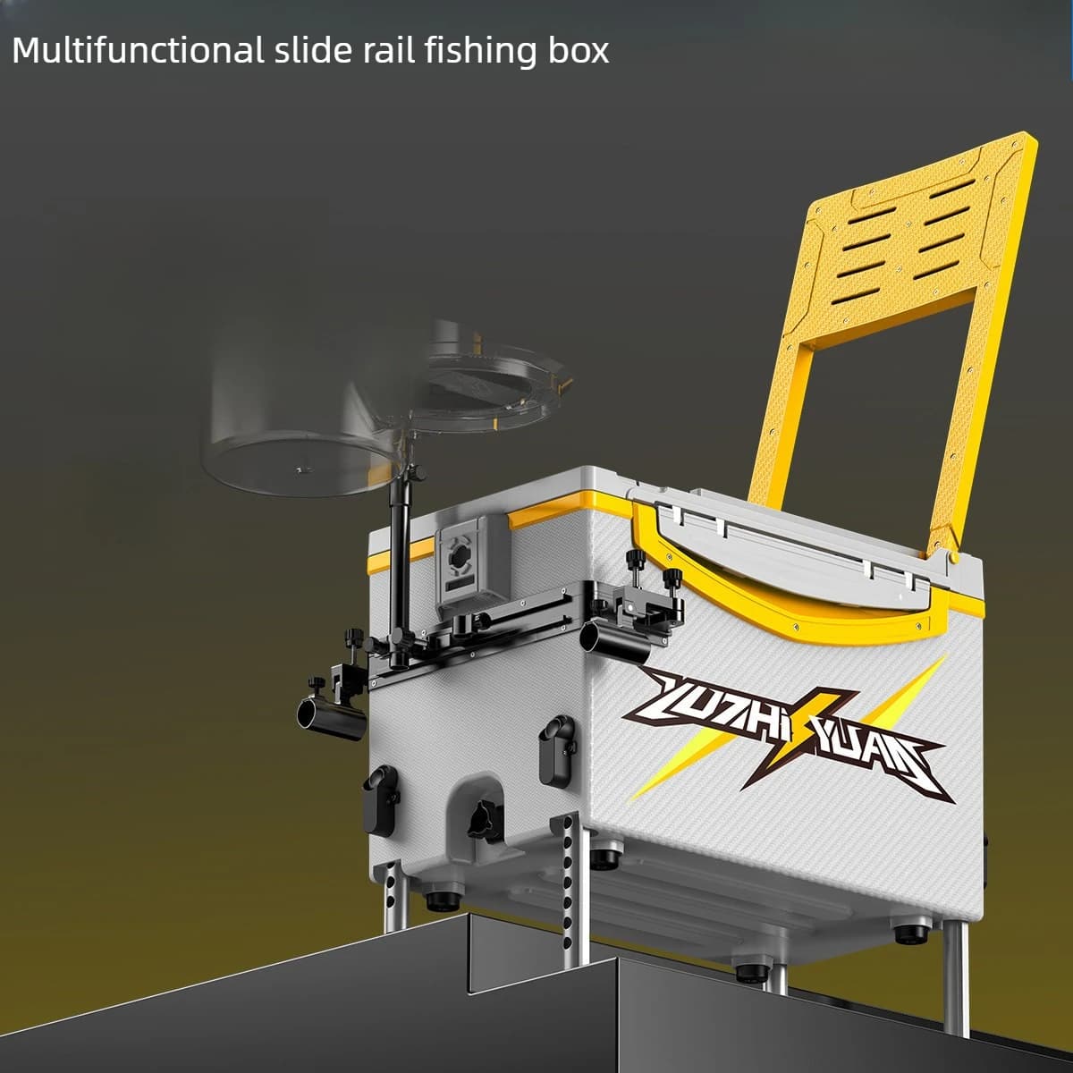 Borsa Frigo Professionale per Pesca Selvatica, 2026 Sitable Corner Track, Resistente agli Urti, Antigraffio e Antiusura per Attrezzatura da Pesca