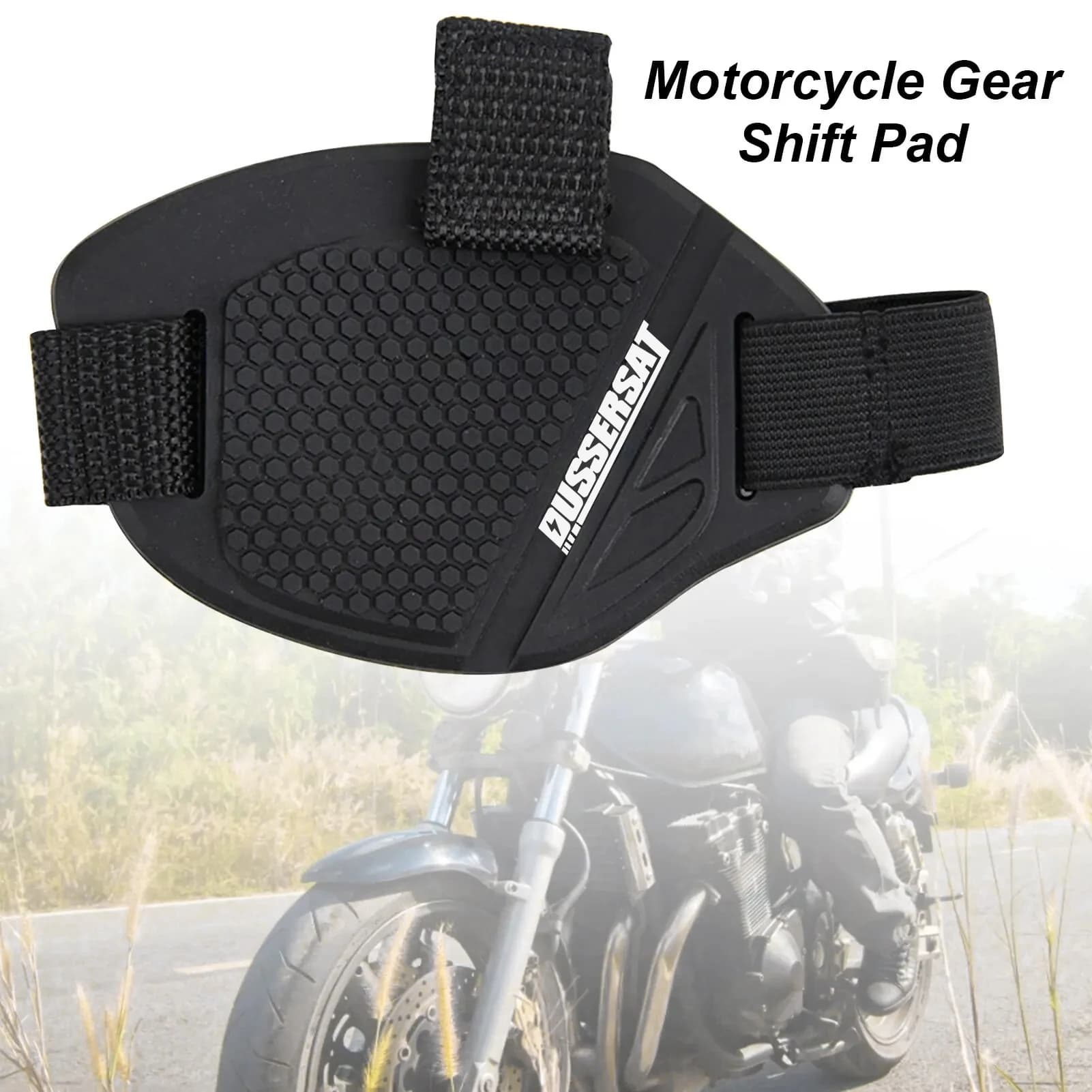 1/2/4pc Stivali di gomma da equitazione per moto Copertura protettiva Deflettore regolabile Tappetino antiscivolo Scarpe Copriscarpe Stivali da equitazione Protezione