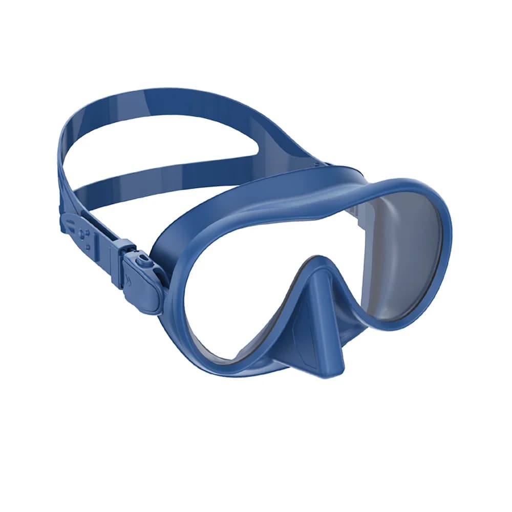 Frameless Underwater Mask Swimwear for Snorkeling in Tempered Glass with Adjustable HD Panoramic View for Young Adults