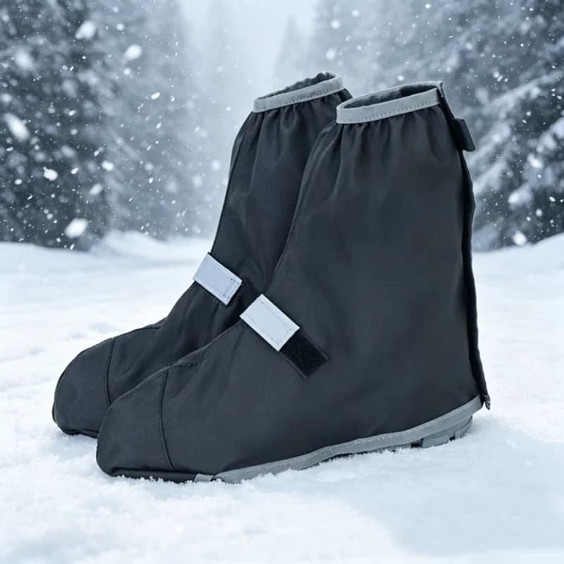 Reusable Waterproof Rain Boot Shoes Cover Durable Oxford Overshoes Cycling Hiking Boot Protector Rain Snow Sand Dust Shoes Cover