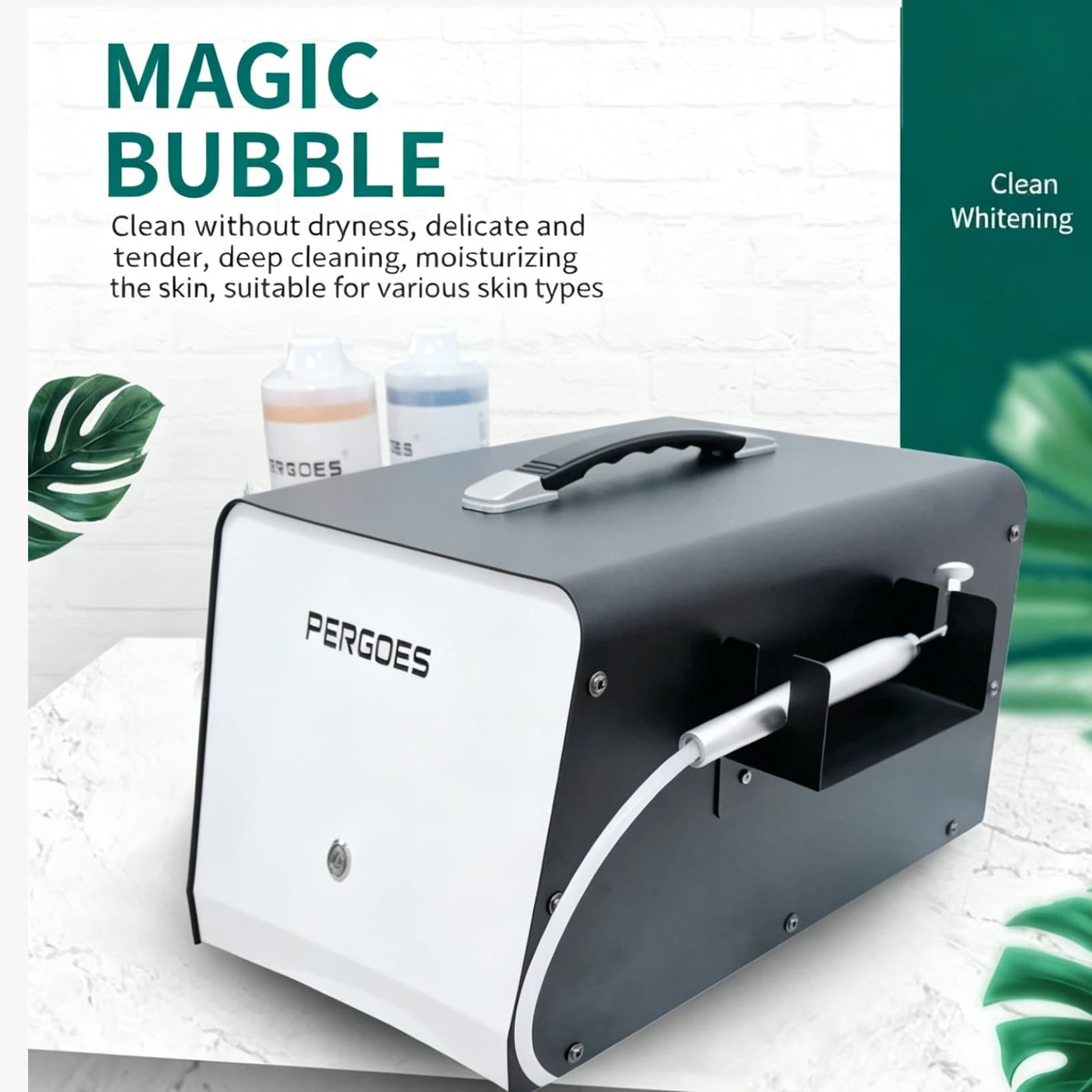 Comprehensive Management of Moisturizing and Nourishing Facial Skin with Reactive Oxygen Bubbles