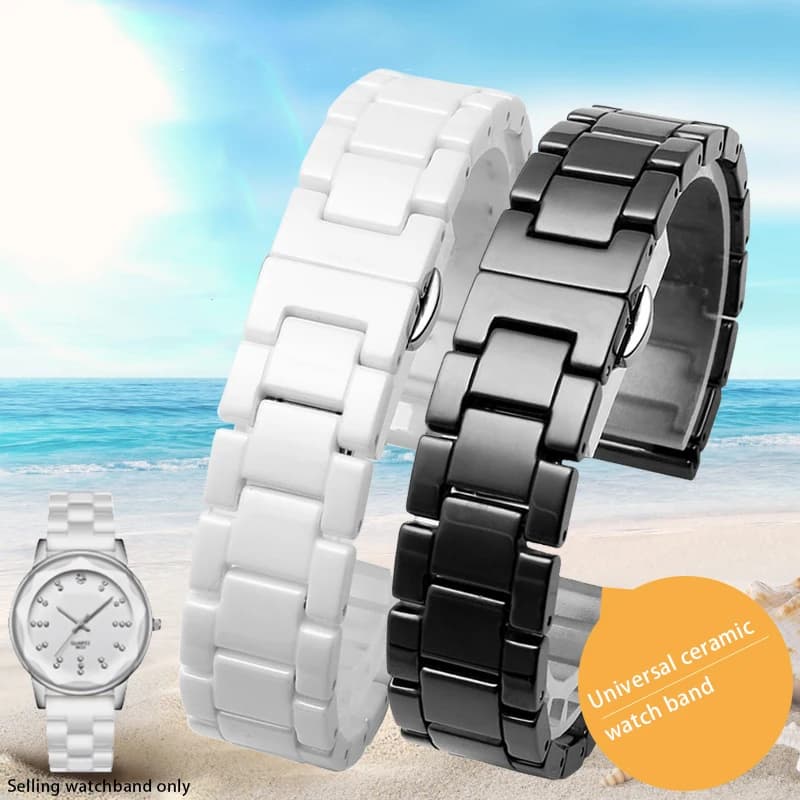 Per Smart Watch Band Huawei GT3 PRO strap White Black Ceramic Watch Strap Watch GT3Pro cinturino di ricambio per uomo e donna 43mm 46mm