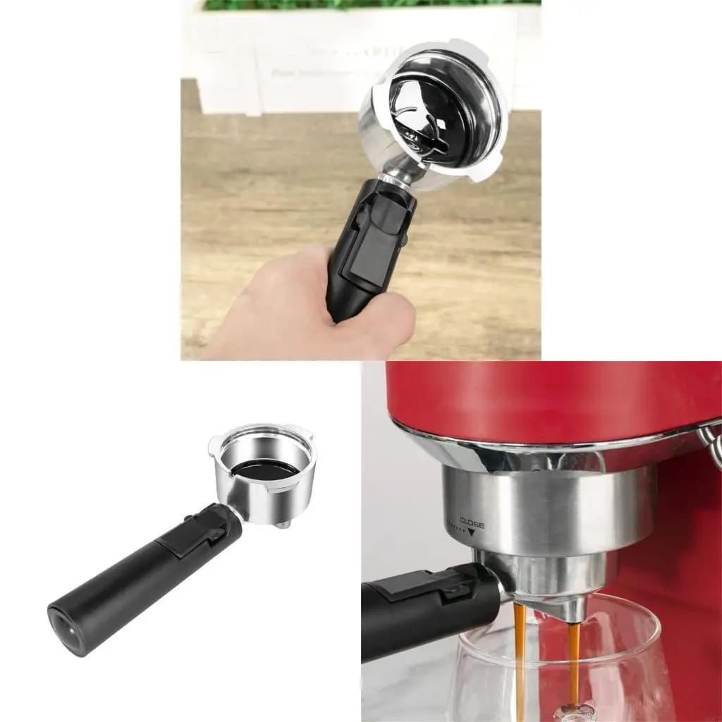 M6CB 51mm Coffee Filter Basket with Bottom Portafilter Espresso Machine Accessories