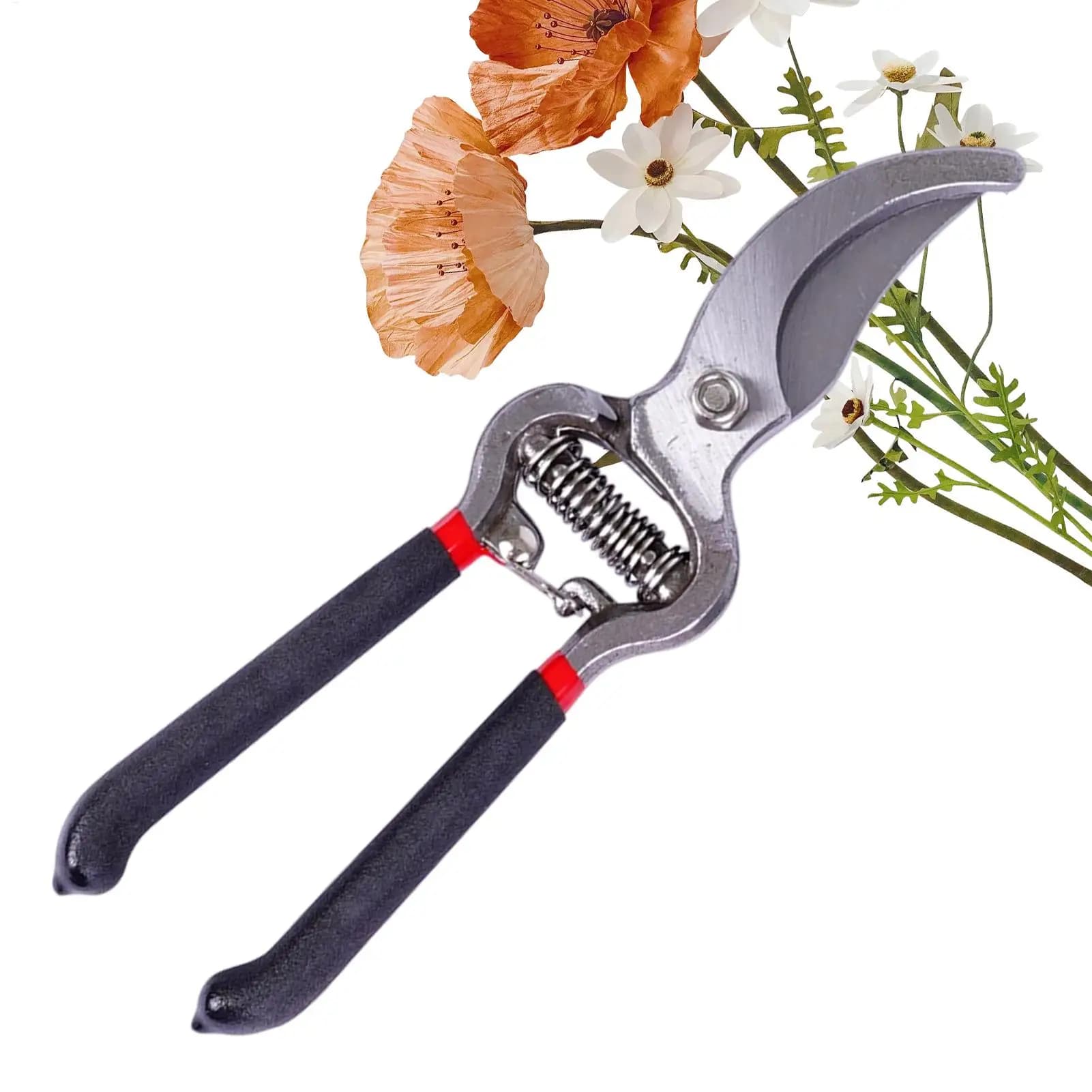 Forbici da Giardinaggio Manuali per Potatura Fiori e Piante, per Interni ed Esterni, Parchi, Serre, Cortili e Vialetti
