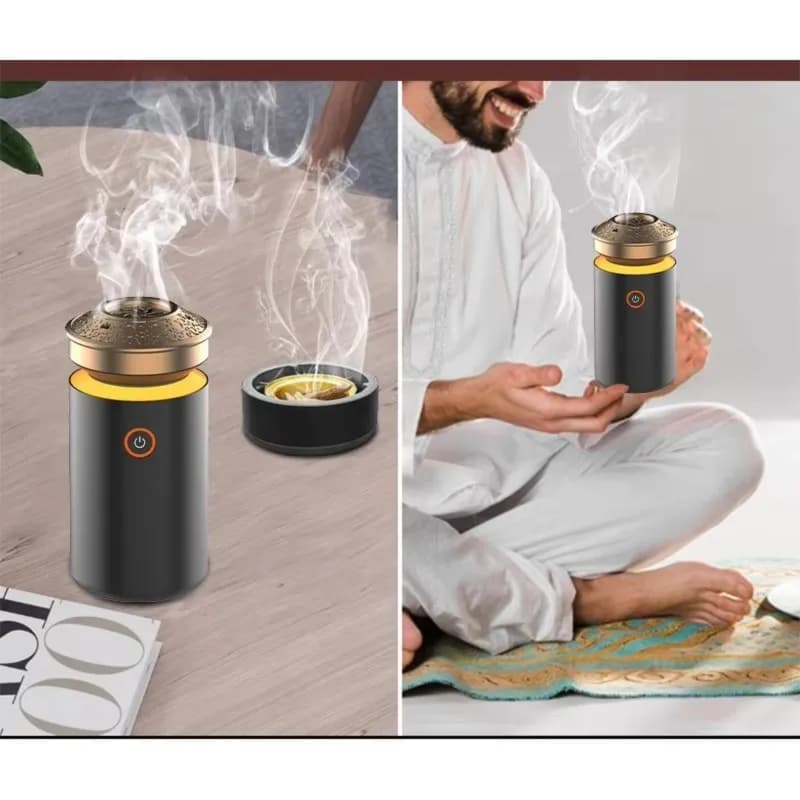 Purificatore d'aria elettronico per il Medio Oriente, diffusore di aromi per auto con bruciatore di incenso a carbone, ODM arabo.