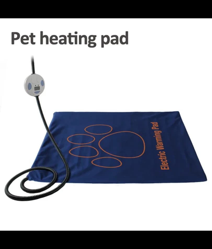 45×60cm Pet Electric Heating Pad Blanket Dog Cat Winter Warmer Pad Waterproof Adjustable Temperature Dog Mats US/UK/EU Plug