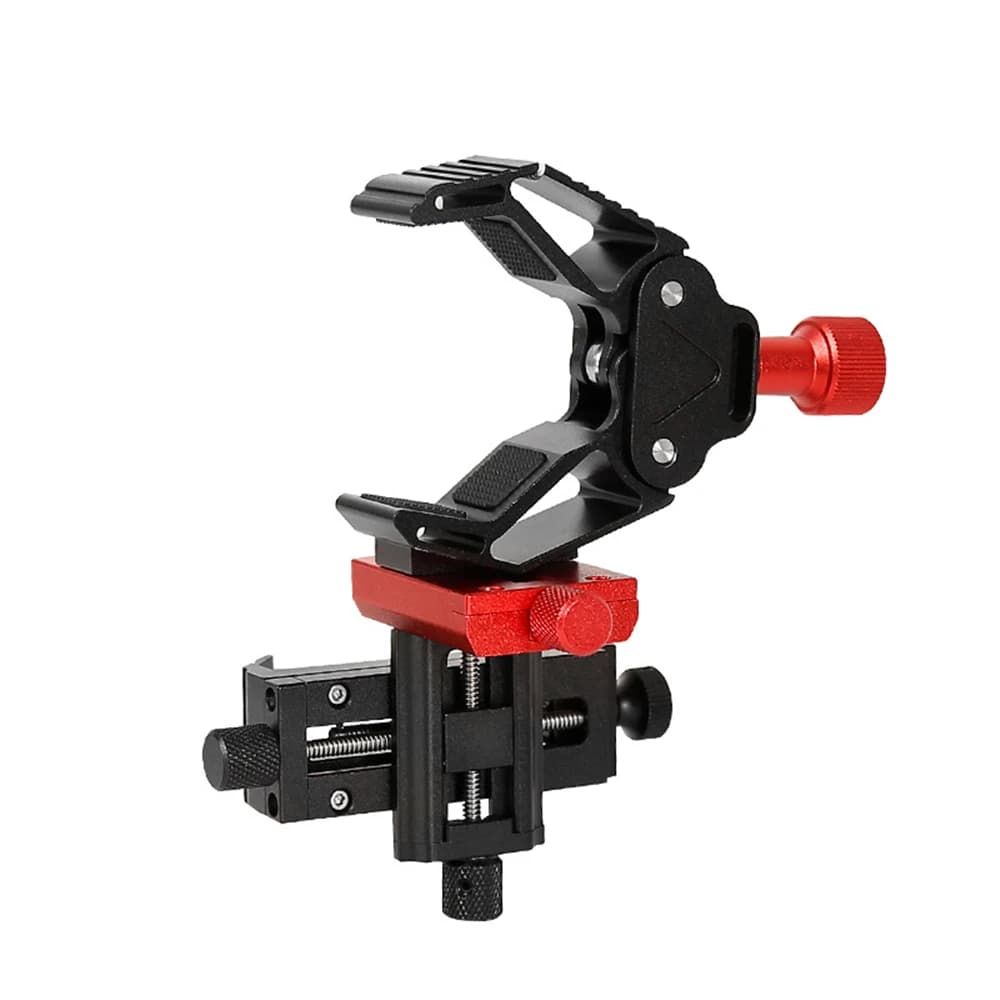 3-Axis Universal Smartphone Adapter 20mm-60mm Clamp Range for Telescope/ Binocular/ Microscope