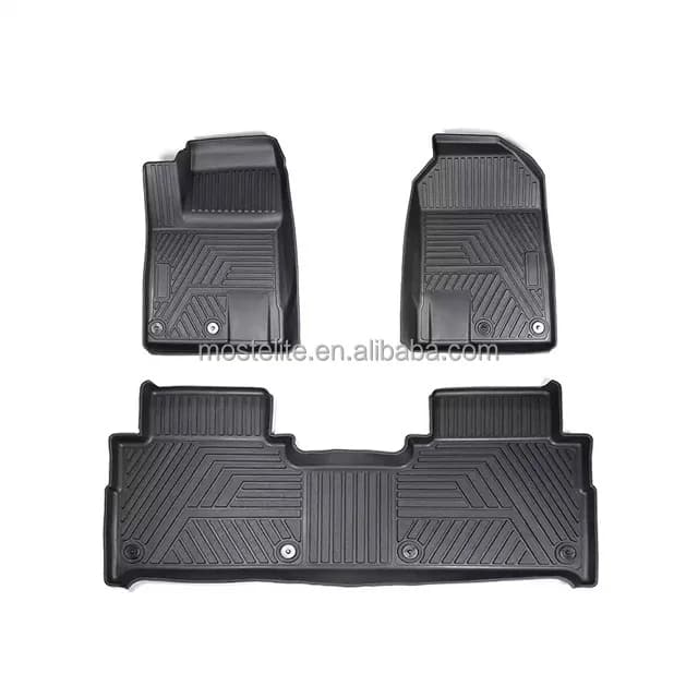 2023 2024 Accessori per interni auto Tappeti per auto da pavimento in TPE impermeabili Tappetino per piedi monostrato per Chery Jetour Traveller T2