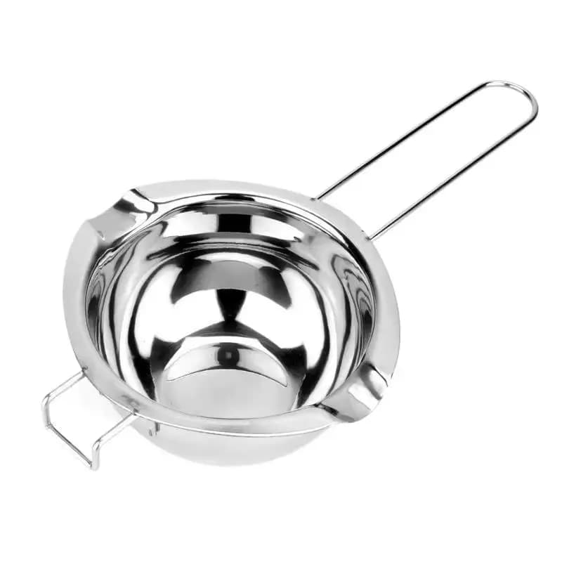 For Melting Chocolate Candy And Candle Making Supplies Stainless Steel Candle Wax Melting Boiler Pot With Heat Resistant Handle