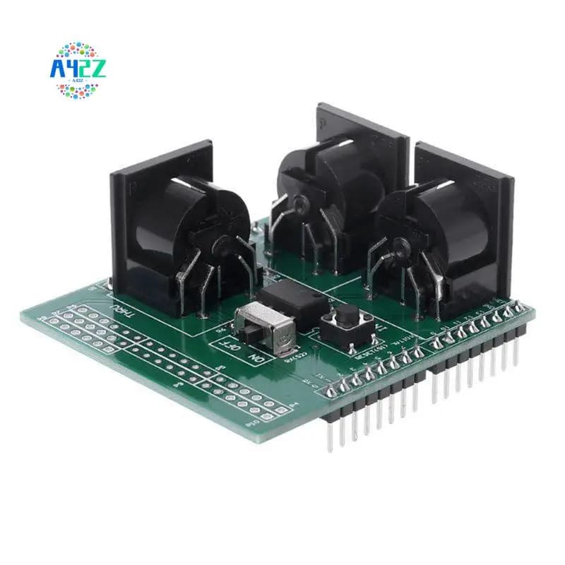 Shield A42Z-MIDI per Arduino, Scheda di Interfaccia Musicale con Porte MIDI In/Out/Thru, Ideale per Progetti Musicali con Microcontrollore
