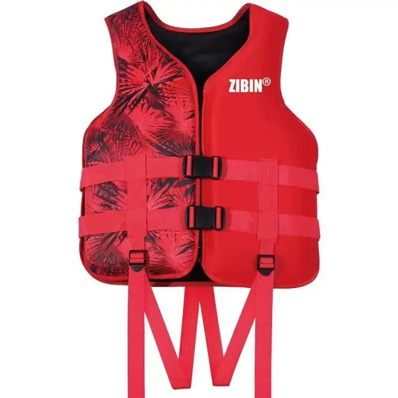 Giubbotto di Salvataggio in Neoprene per Sport Acquatici, Pesca, Kayak, Canottaggio, Nuoto e Drifting per Adulti e Bambini
