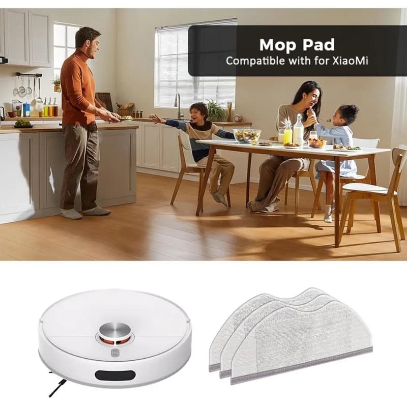 【NUOVISSIMO】Per Robot Vacuum S40/OV81 28 pezzi di ricambio per spazzola principale, spazzola laterale, filtro Hepa e panno per aspirapolvere