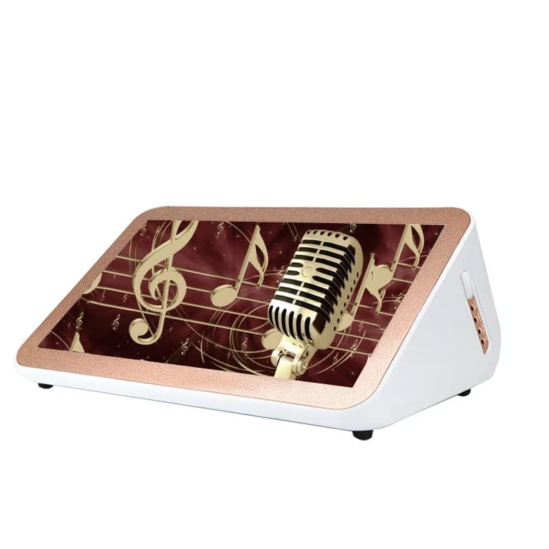 Ora prodotto Macchina per lettore karaoke touchscreen portatile Android da 15,6 pollici con canzone