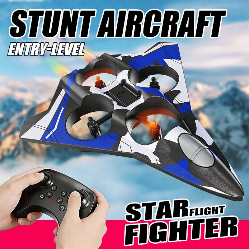 Drone Acrobatico in Schiuma EPP Antiurto 360 ° Drone RC con Funzione di Ritorno GPS, Luci LED, Motori Brushless, Volo Intelligente, Giocattolo Regalo
