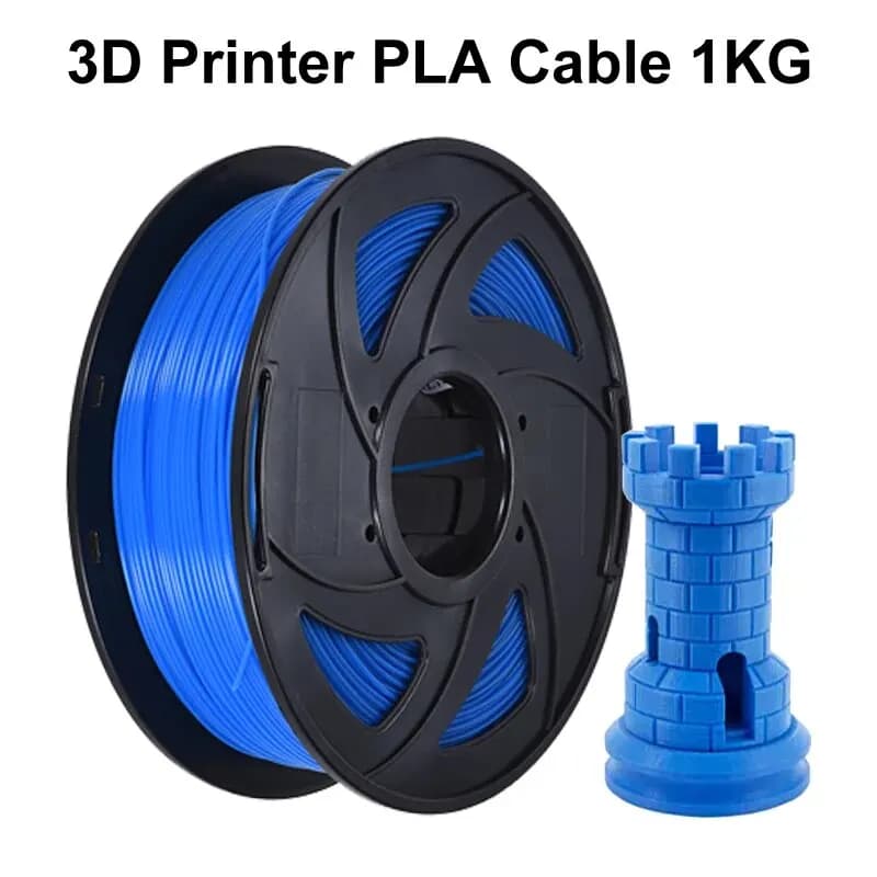 Pla cable for 3D color printers from 1 kg 3D printing cables with 1.75 mm printer filament 3D printer accessory Easy to print
