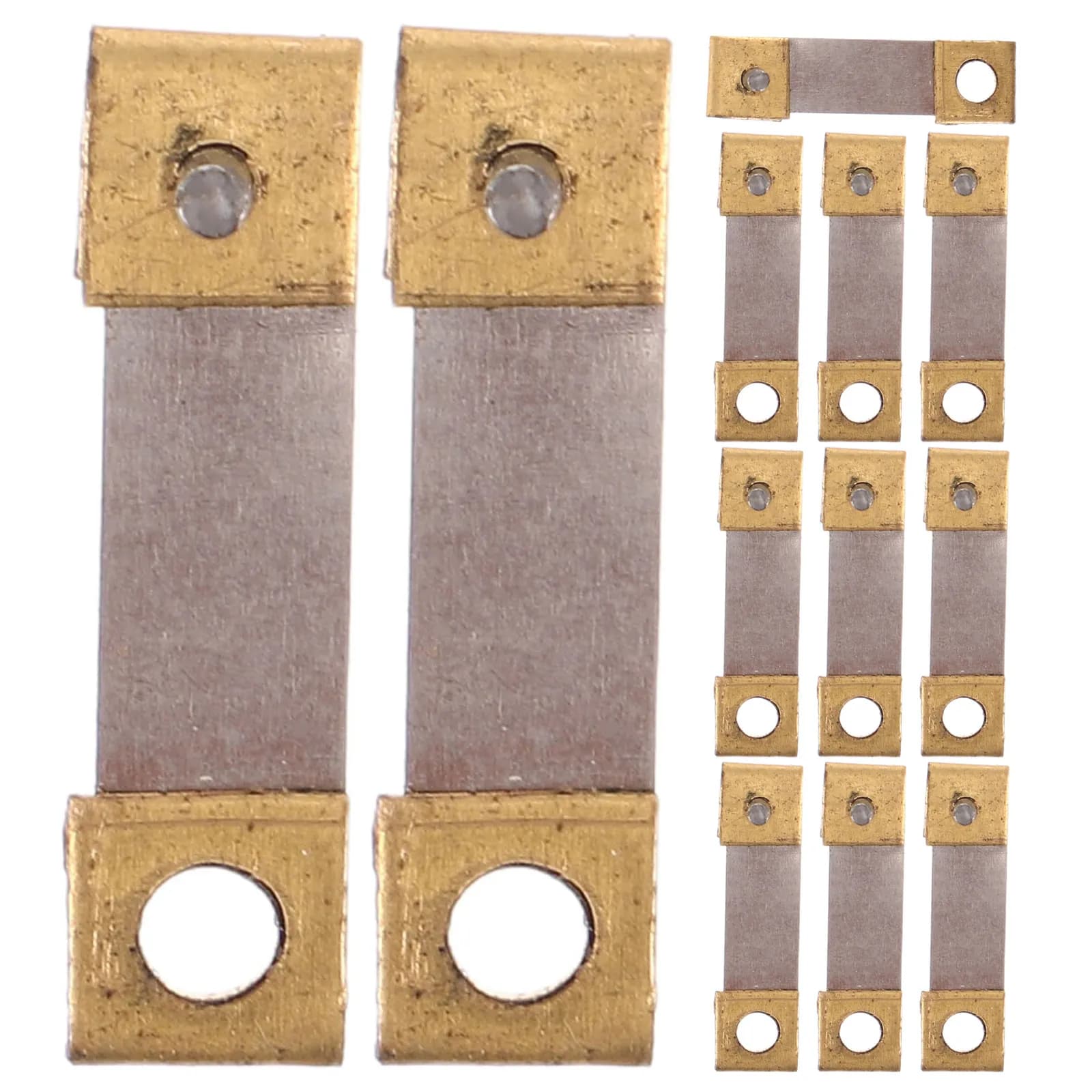 Kit di 12 Pezzi per Riparazione Orologio a Pendolo, Molle di Sospensione in Metallo Vintage per Orologi da Parete, da Terra e da Caminetto